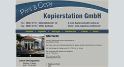 Desktop Screenshot of copyshop-northeim.de